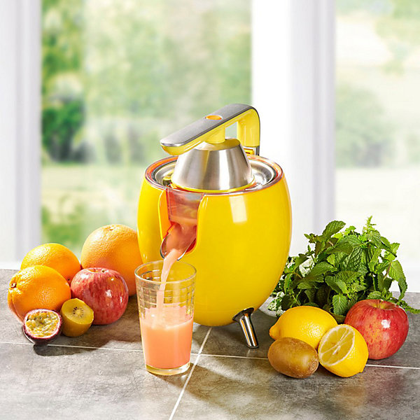 Kitchencook - Presse Agrume électrique550ml - 2 Cônes De Pressages - Bras Articulé - Bec Verseur - Filtre Acier Inoxydable