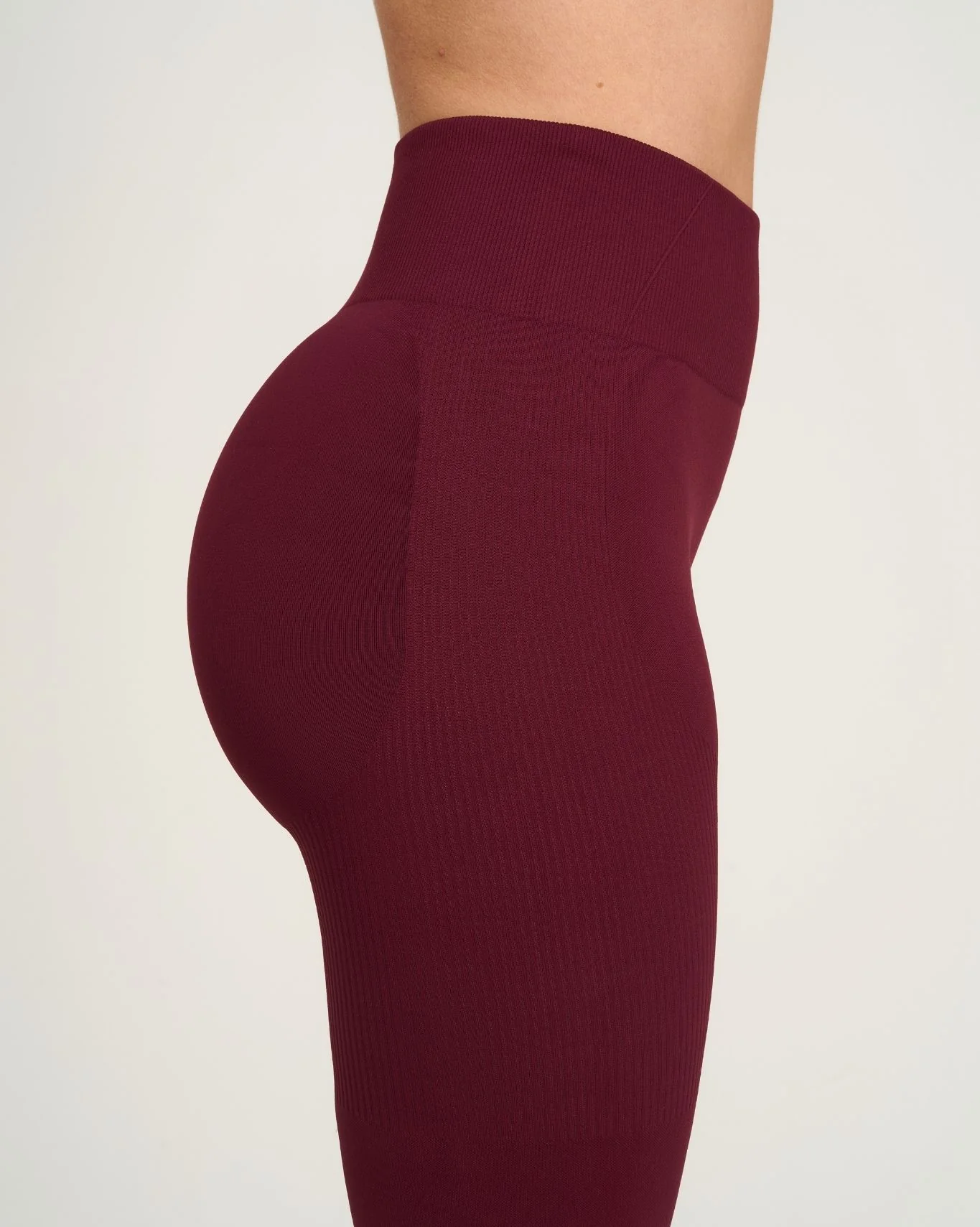 Elevate™ Sculpting High Waist Scrunch Leggings | Merlot