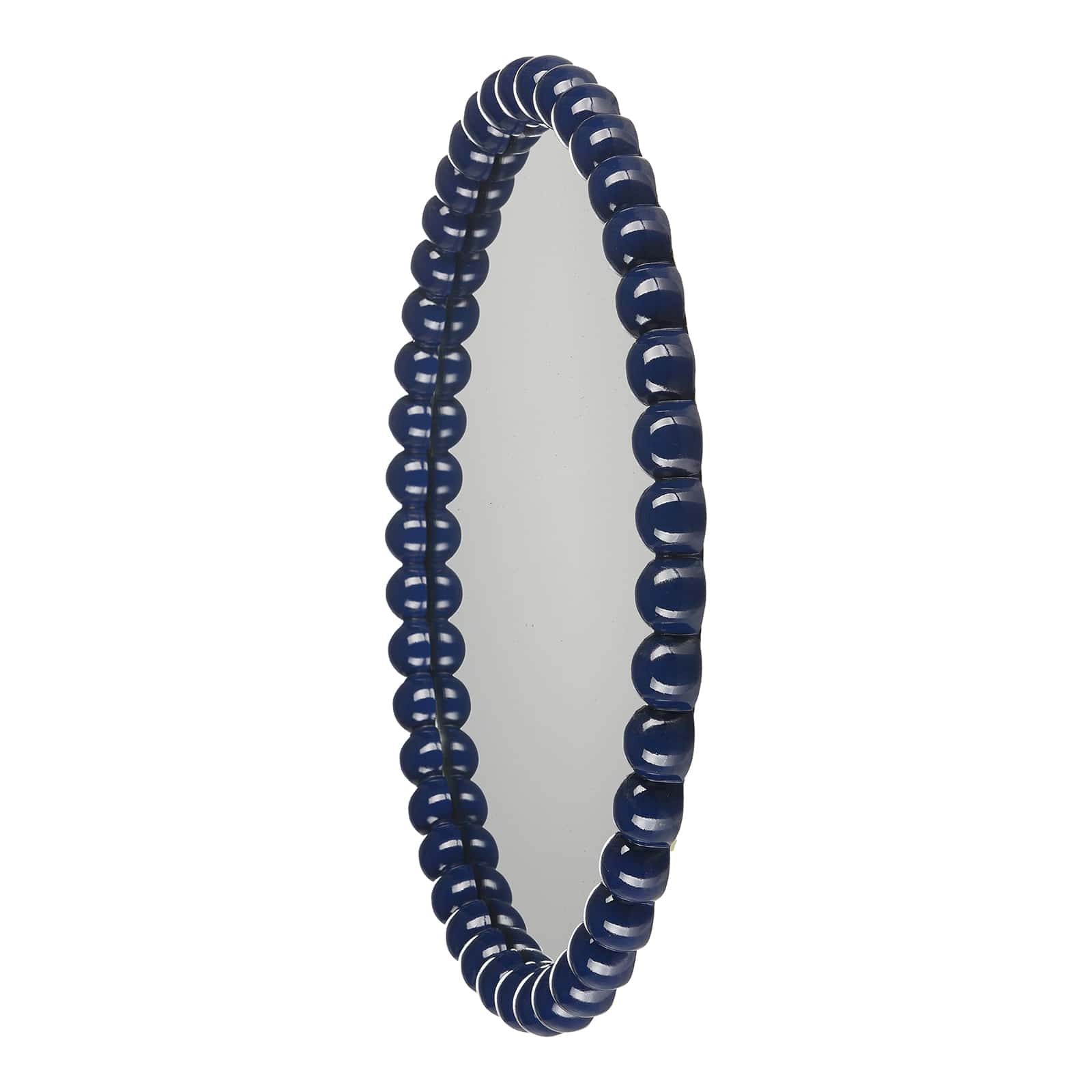 Wandspiegel Kugeln Blau, ⌀ 44 cm, T 25 mm