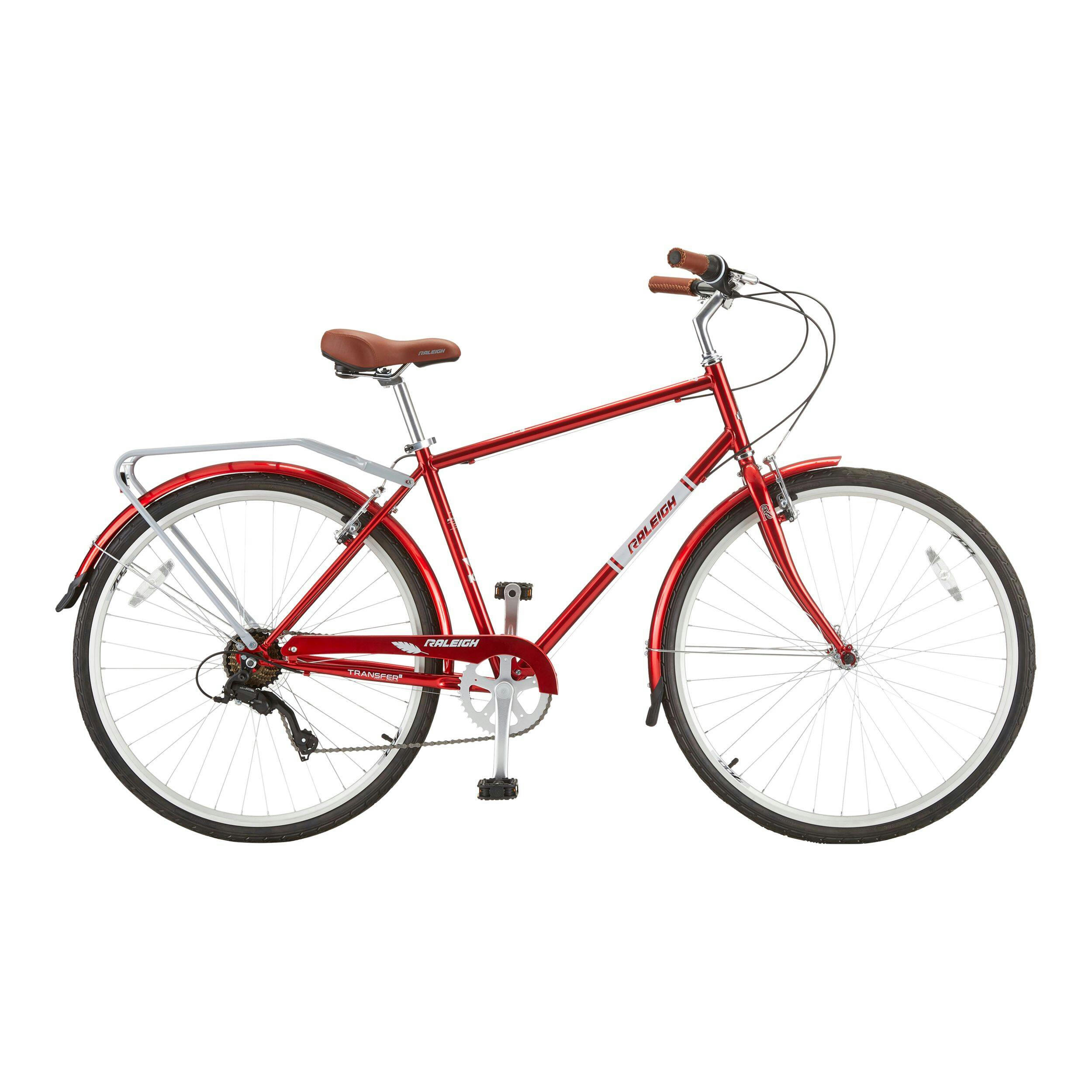 Raleigh Century City Bike, 700C, Red