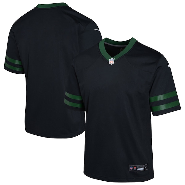 New York Jets Nike Youth Alternate Custom Game Jersey - Black