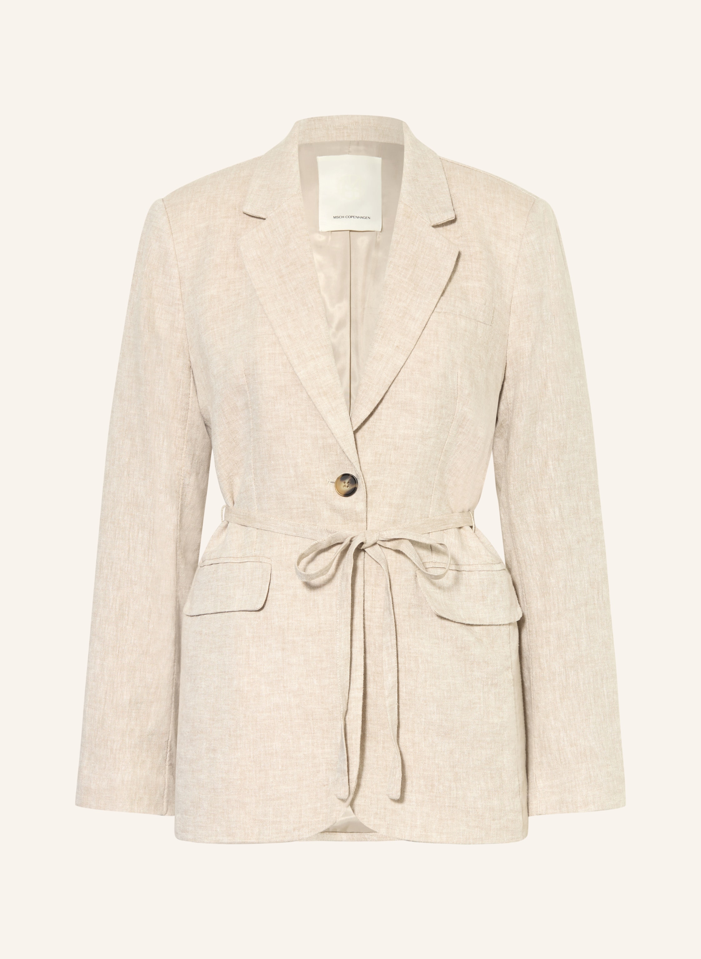 MSCH COPENHAGEN Blazer MSCHVIANA GINIA mit Leinen