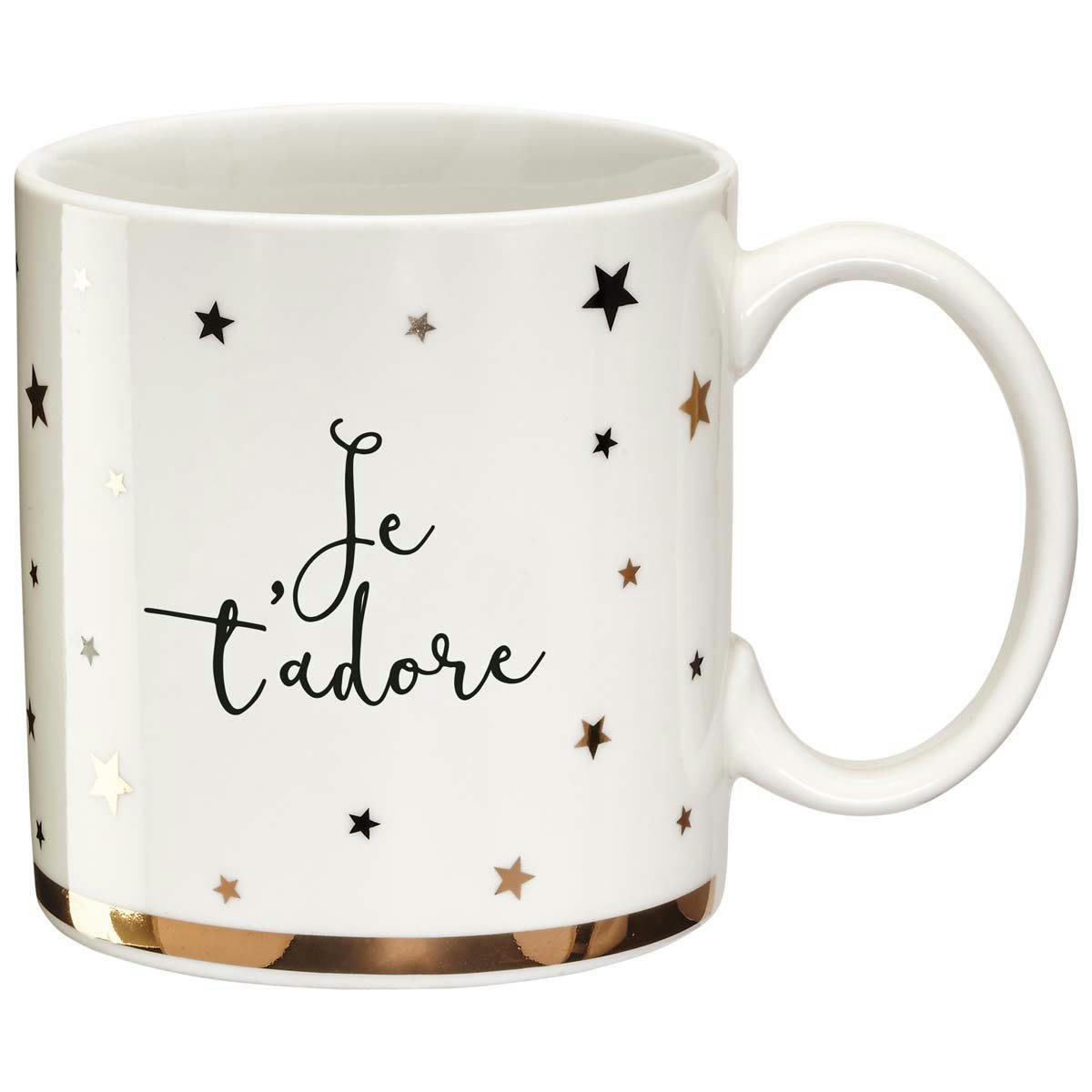 - Mug cadeau je t'adore