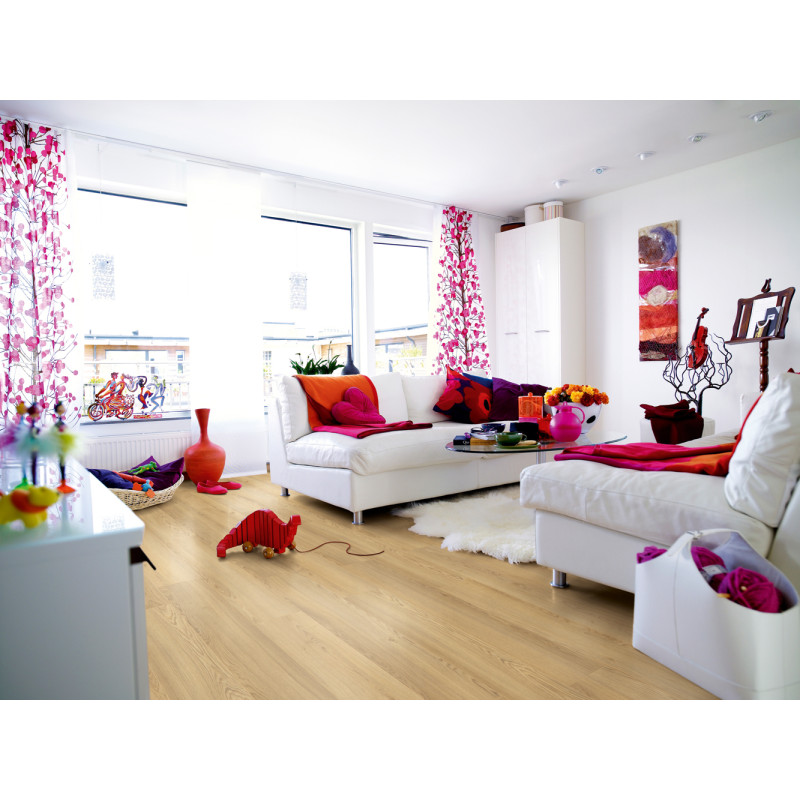 Sol stratifié Domestic Elegance chêne naturel chaud 1,82 m² PERGO