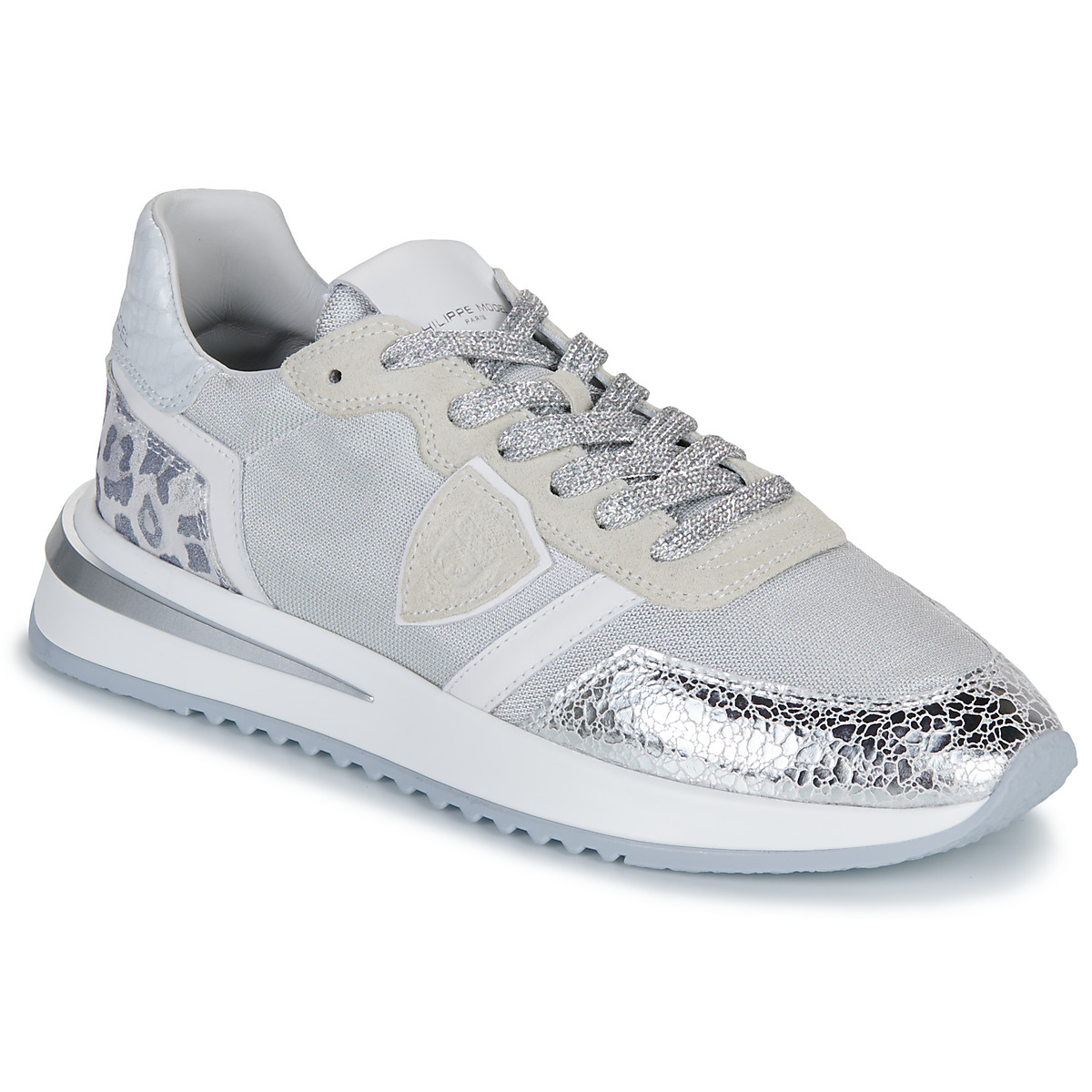 Philippe Model - TROPEZ 2.1 LOW WOMAN - Silver