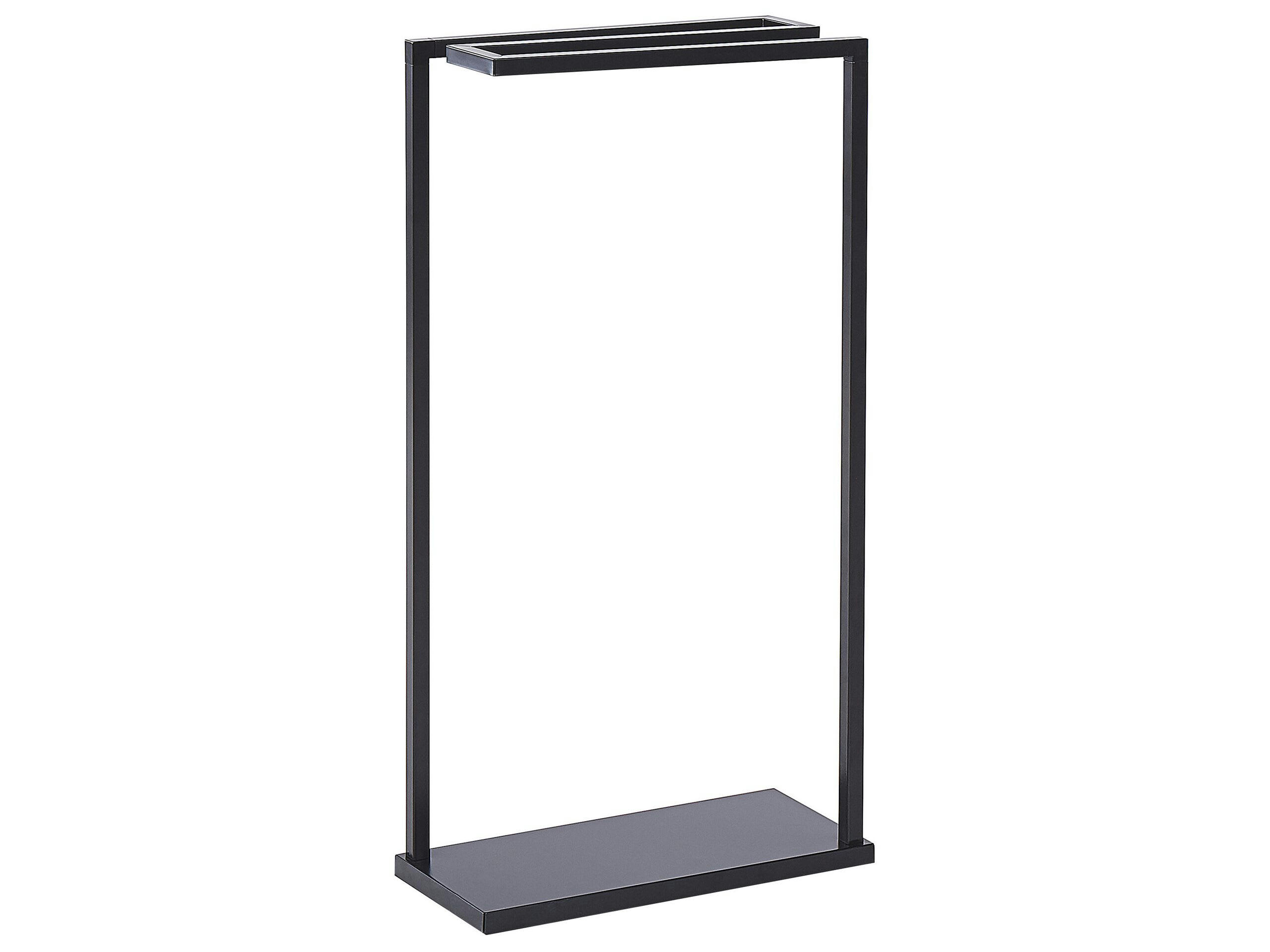 GARCITAS - Porte-serviettes 42 x 83 cm noir