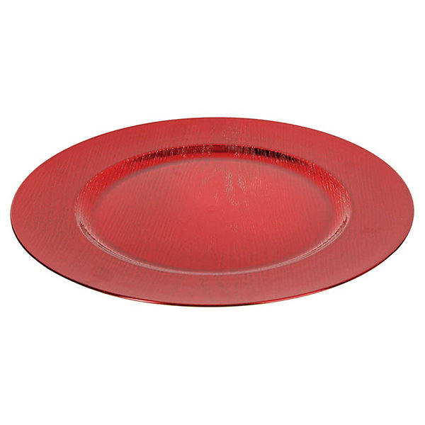 Lot de 12 dessous d'assiette effet bois