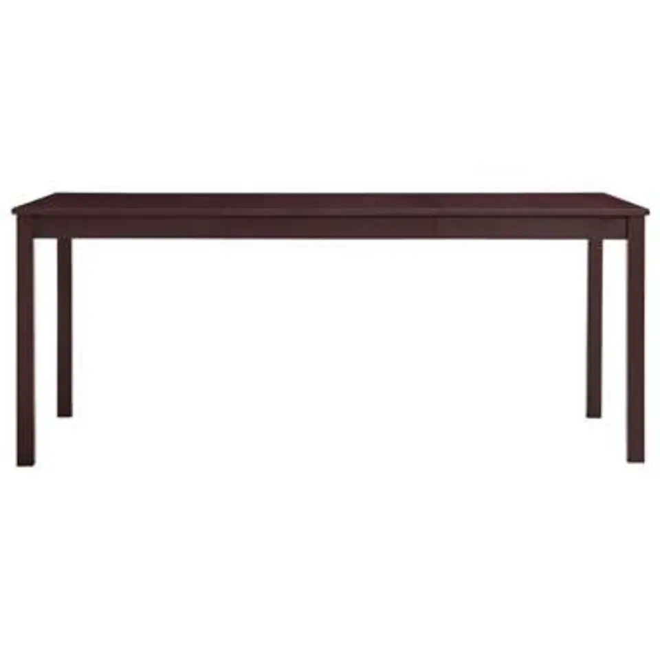 vidaXL - Eettafel - Bruin - Grenenhout - 180 x 90 x 73 cm