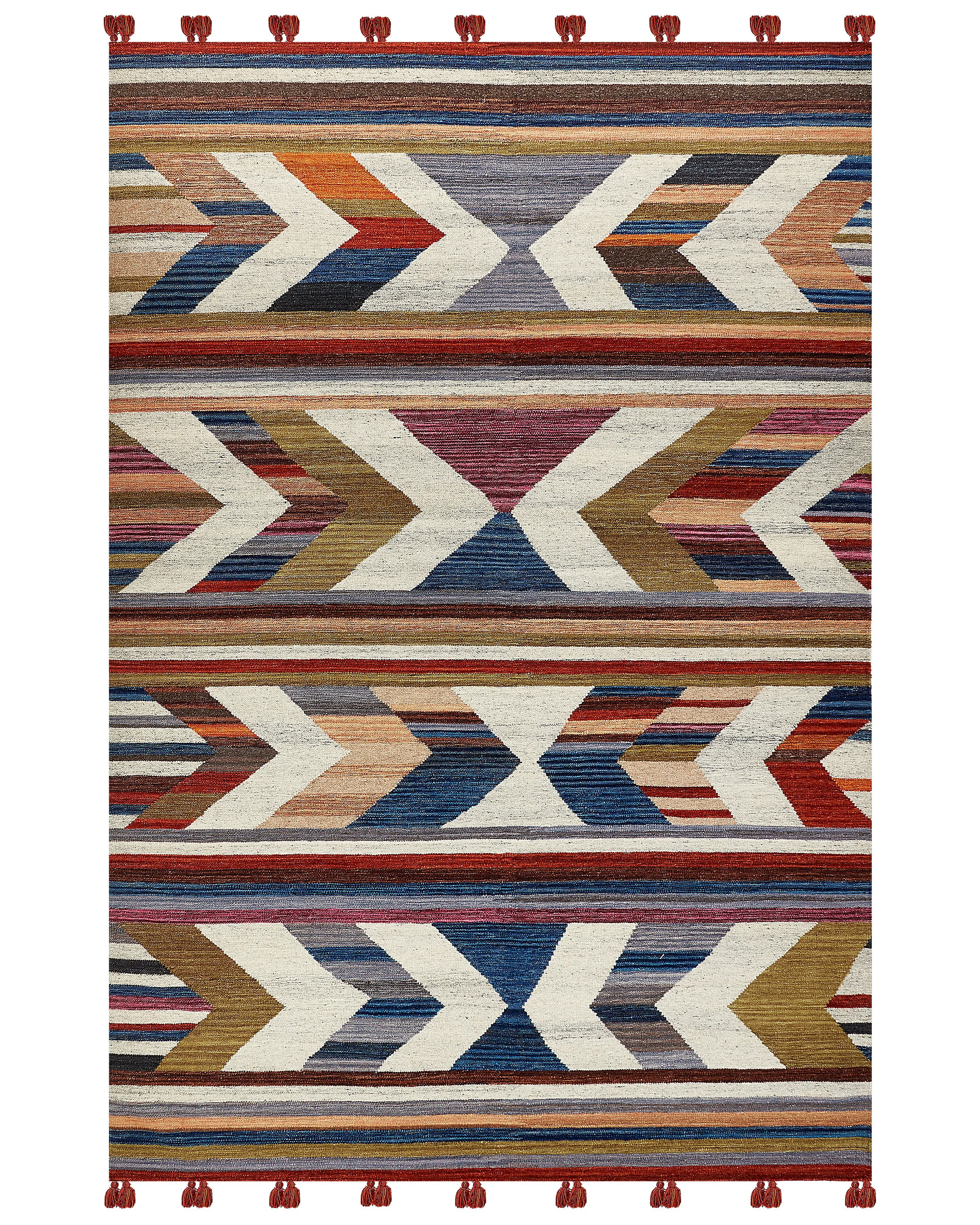 Rug MRGASHAT Multicolour 200 x 300 cm Wool Kilim
