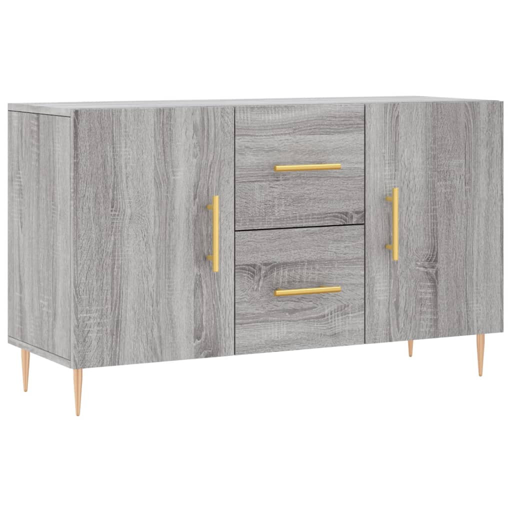 Komoda Szafka Stolik Półki Do Salonu Pokoju Szary Mat 100x36x60 cm