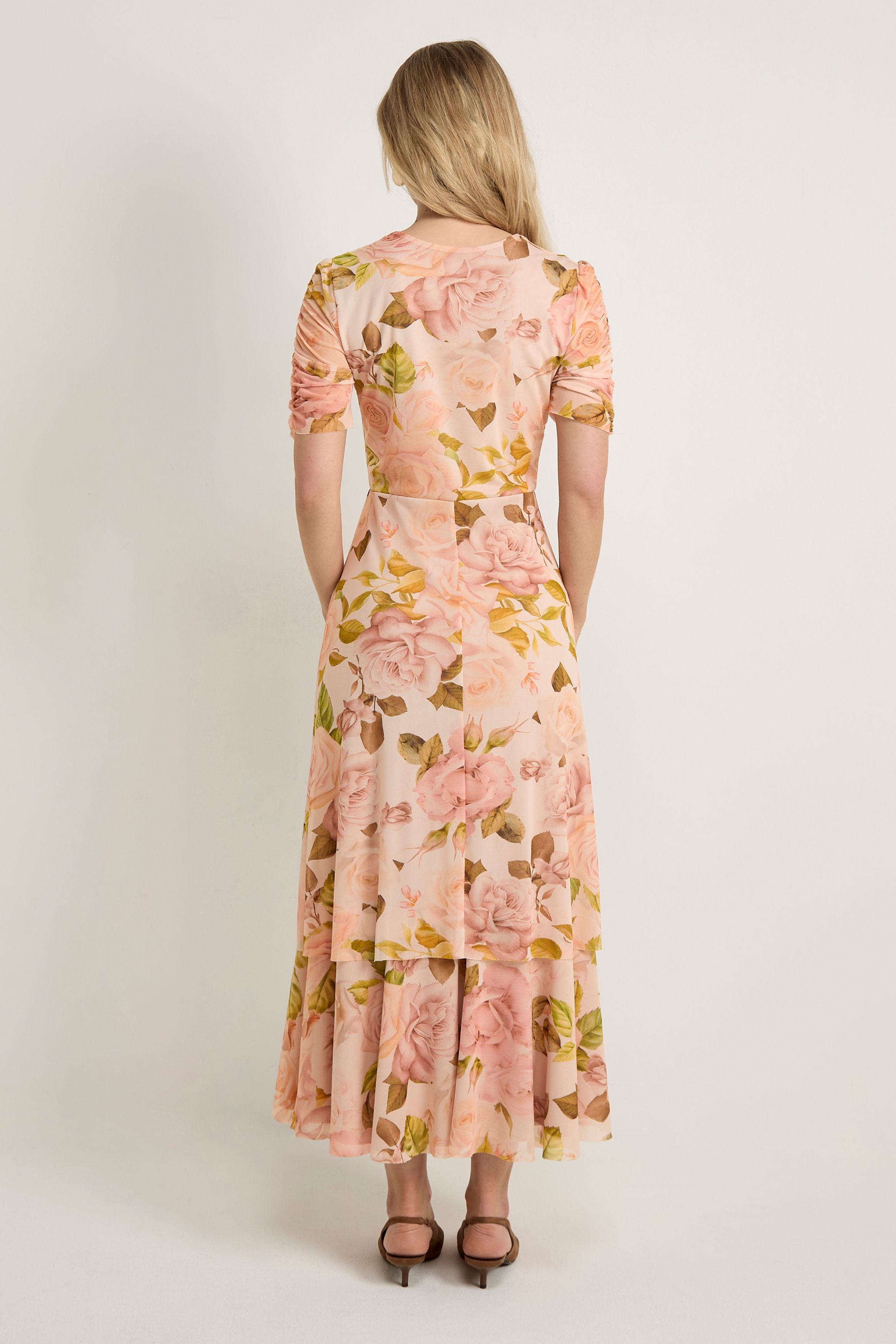GWD by GEORGE W. DAVIES Anna Floral Printed Maxi Dress