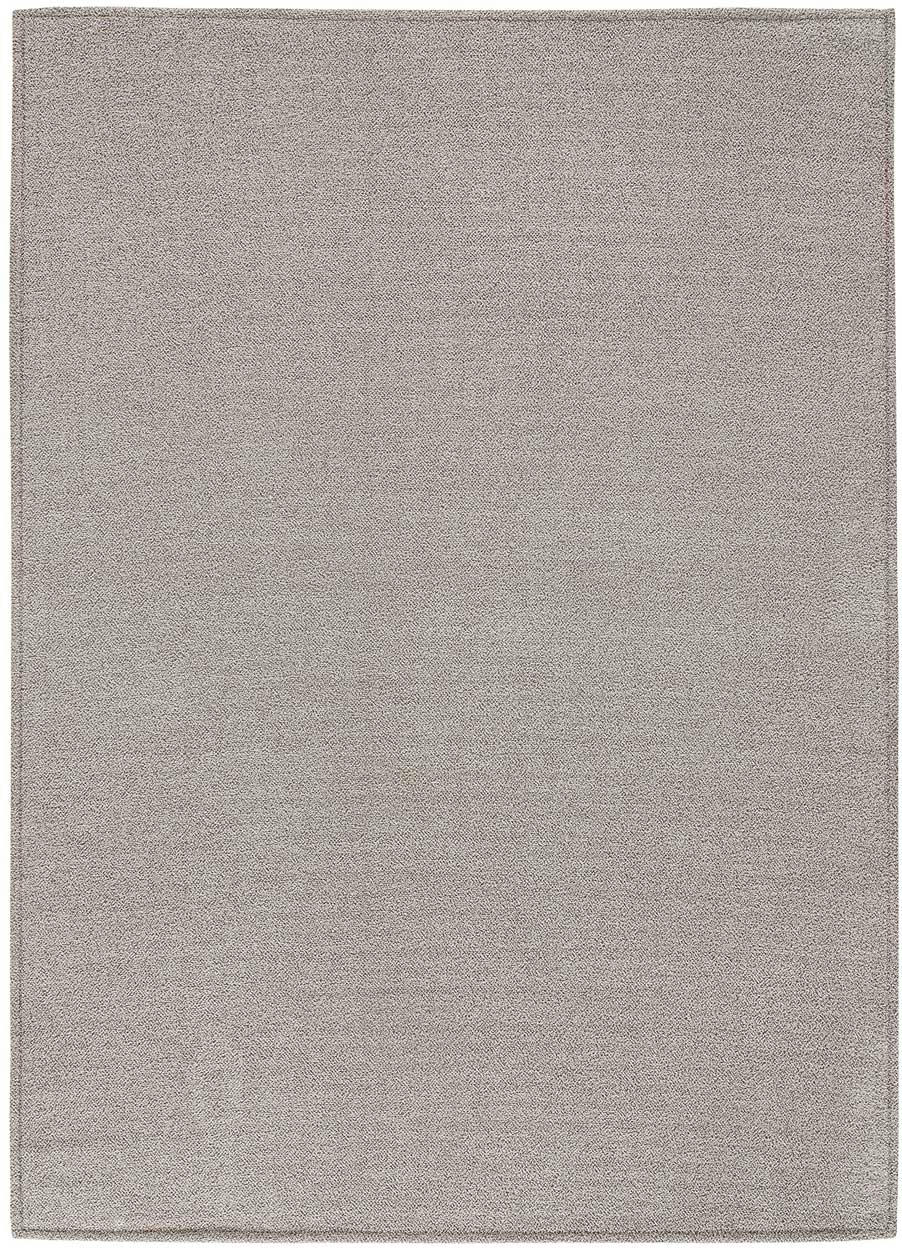 SAFFI - Tapis lavable au design neutre en beige, 140X200 cm