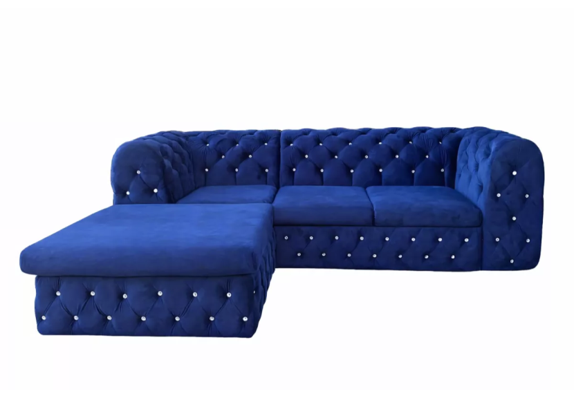 Elegancki i funkcjonalny narożnik Moet Light z funkcją spania dla komfortu