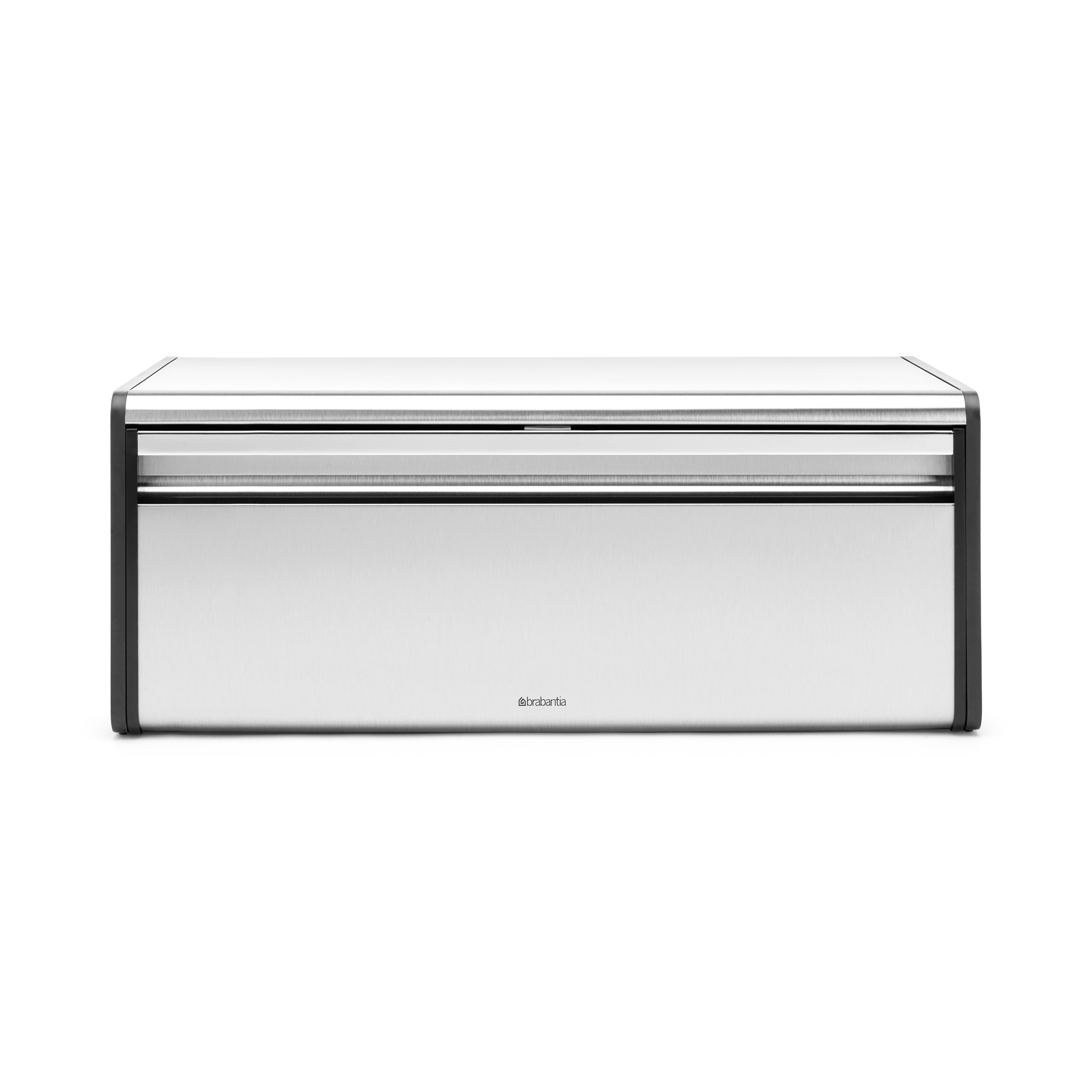 Brabantia Broodtrommel met klepdeksel - Matt Steel