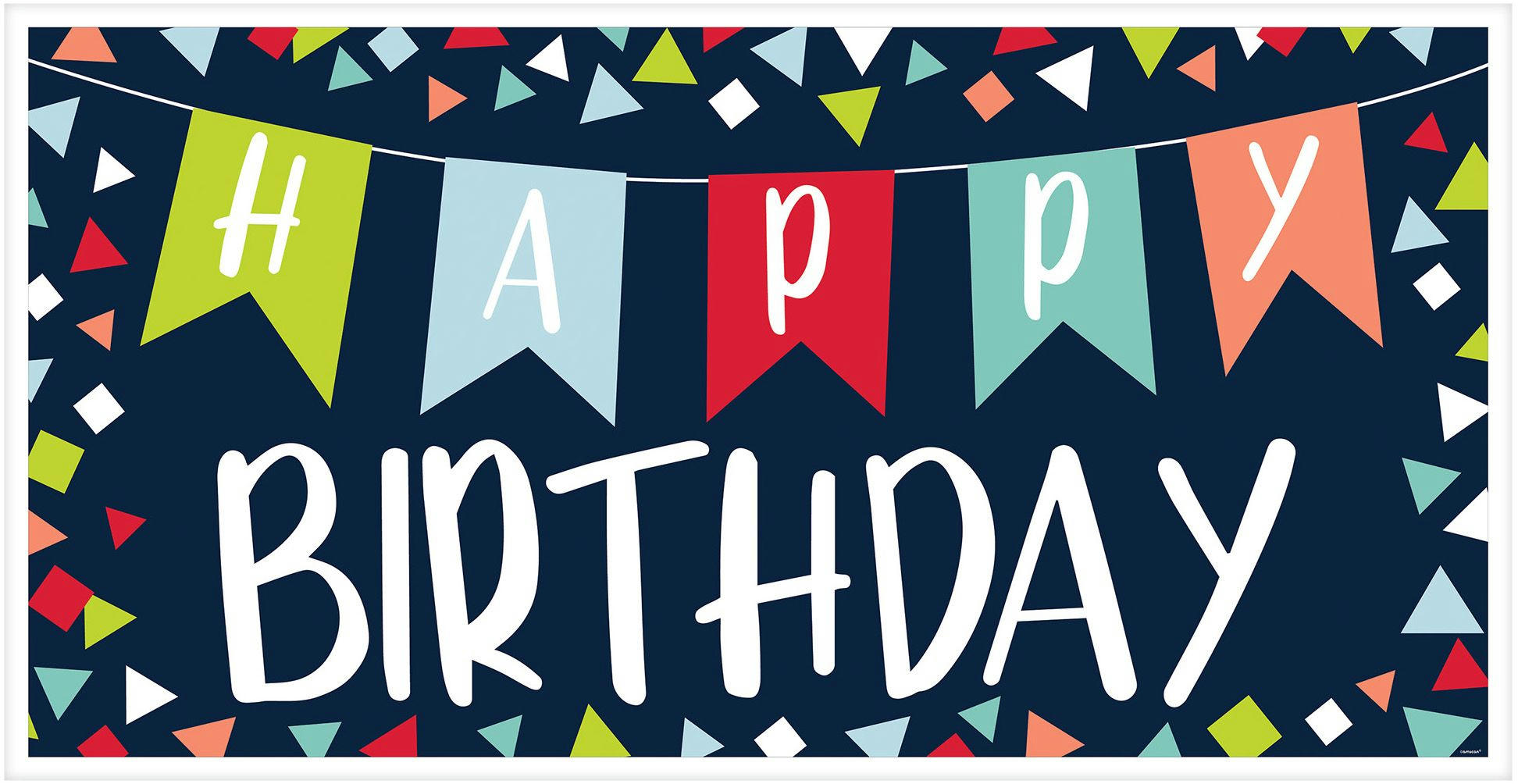 A Reason to Celebrate Happy Birthday Banner