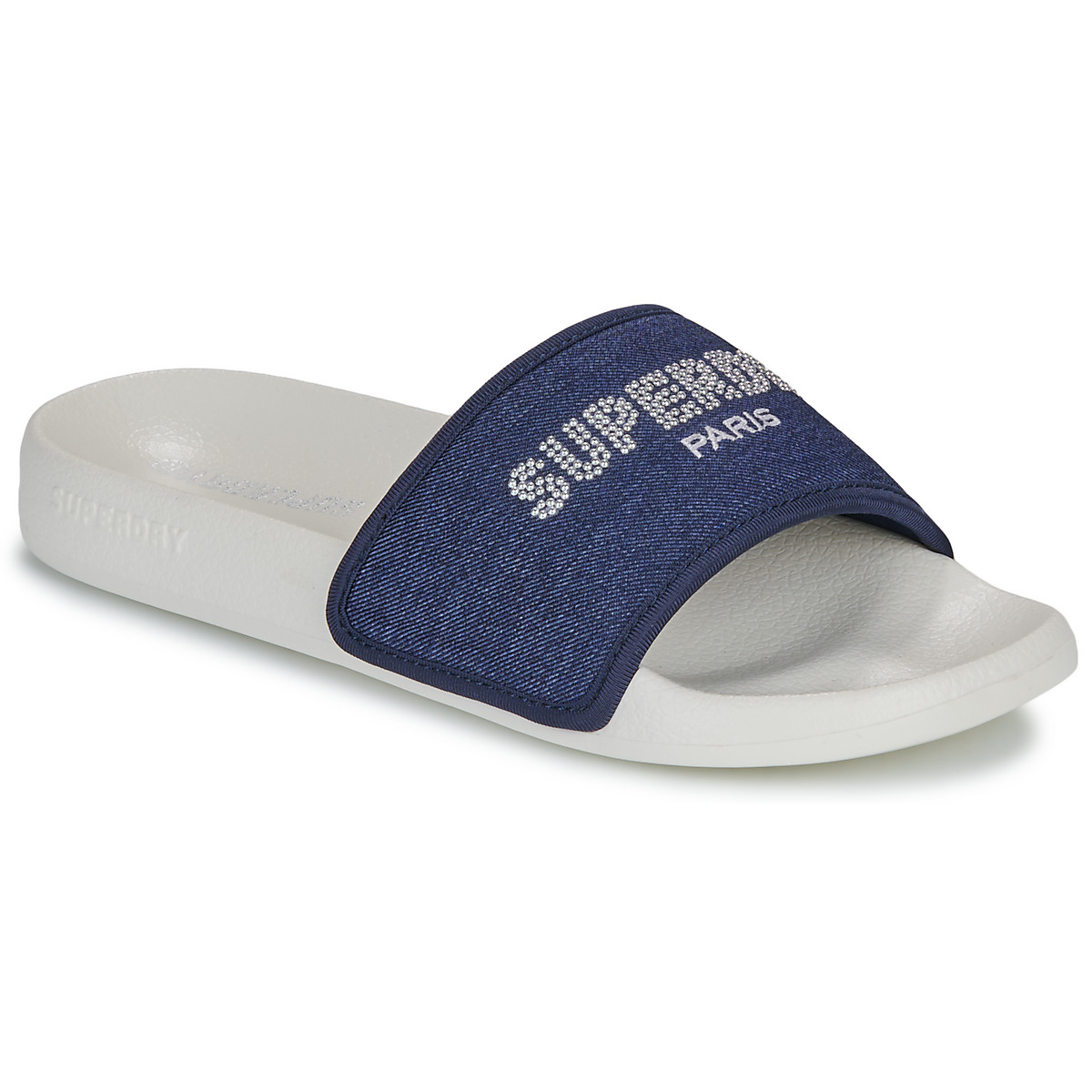 Superdry - SANDALE PISCINE LUXE STRASS - White / Blue