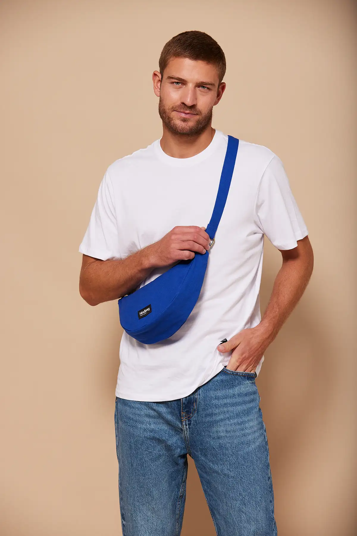 Sac banane Andrea Bleu électrique