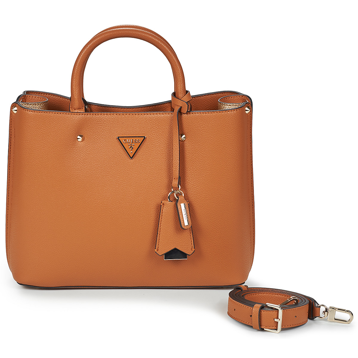 Guess - MERIDIAN II GIRLFRIEND SATCHEL - Cognac