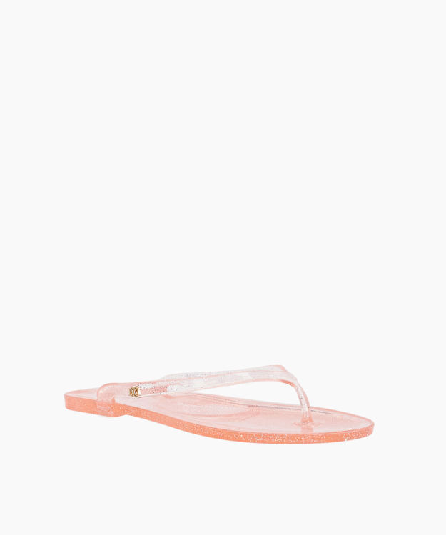 Littles Pink - Toe Post Jelly Sandals