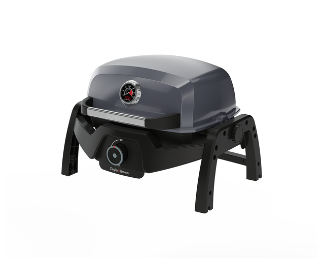 Ziggy Elite Nomad Single Burner Flame Failure BBQ - Gunmetal Grey