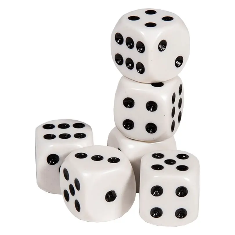 Würfelspiel 6er-Set Spiele