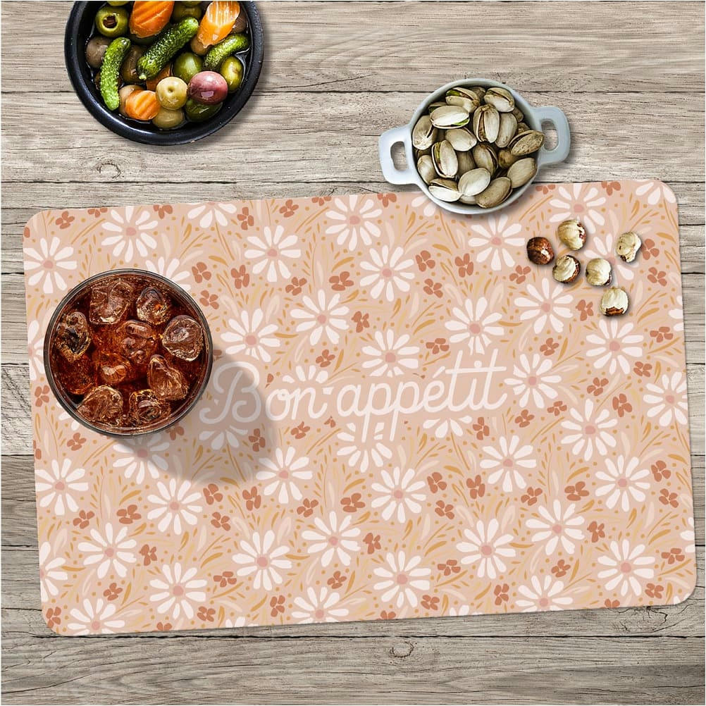 - Set de table Bon appétit Marguerites 28x43cm
