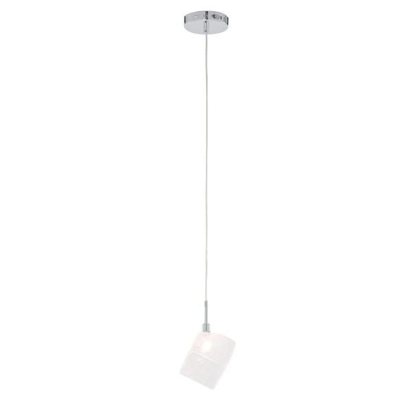 Lampa wisząca chromowana Zen 1xG9x28W wym: 120x12x12 cm Italux