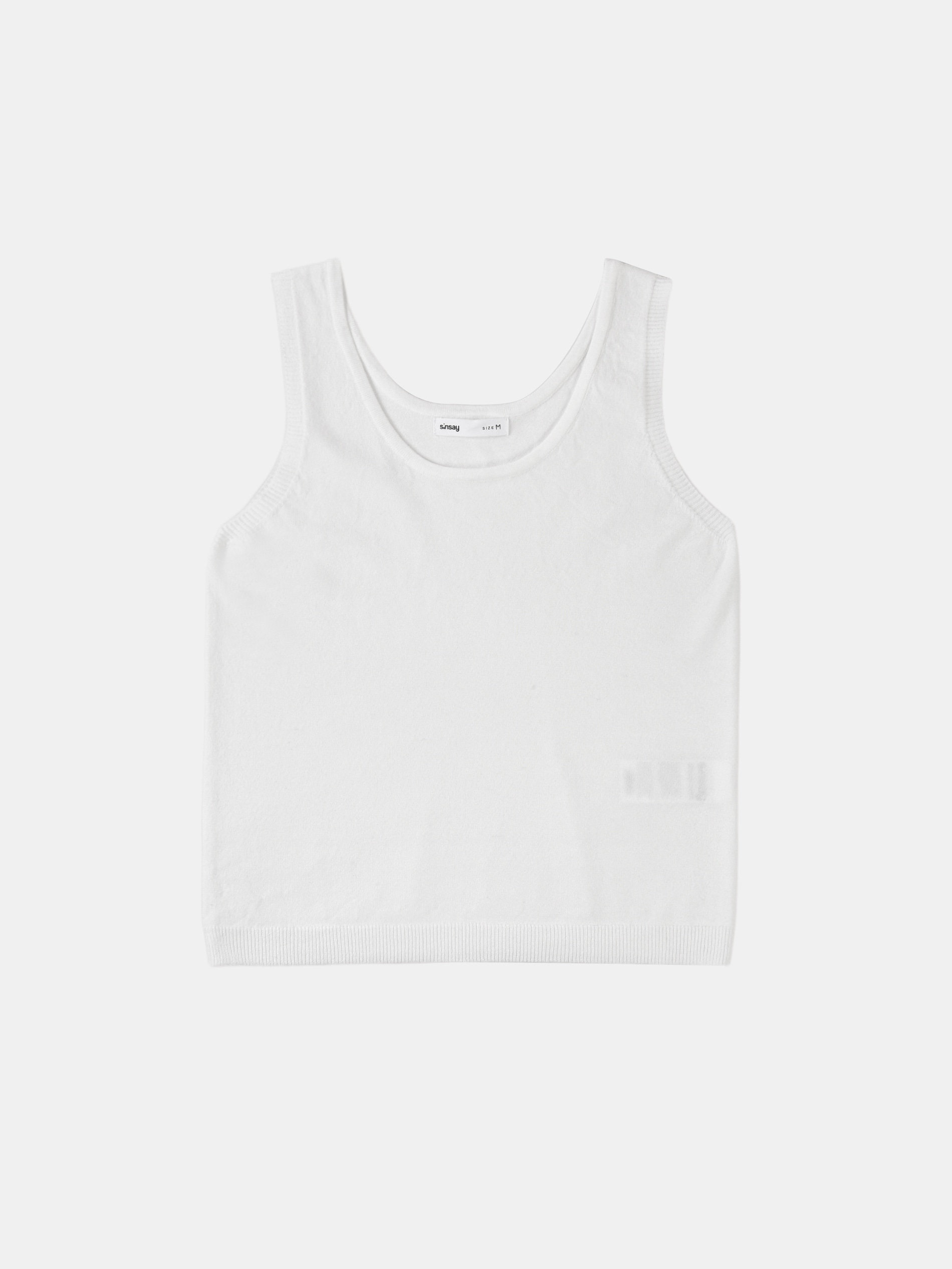 Sweter na ramiączkach basic