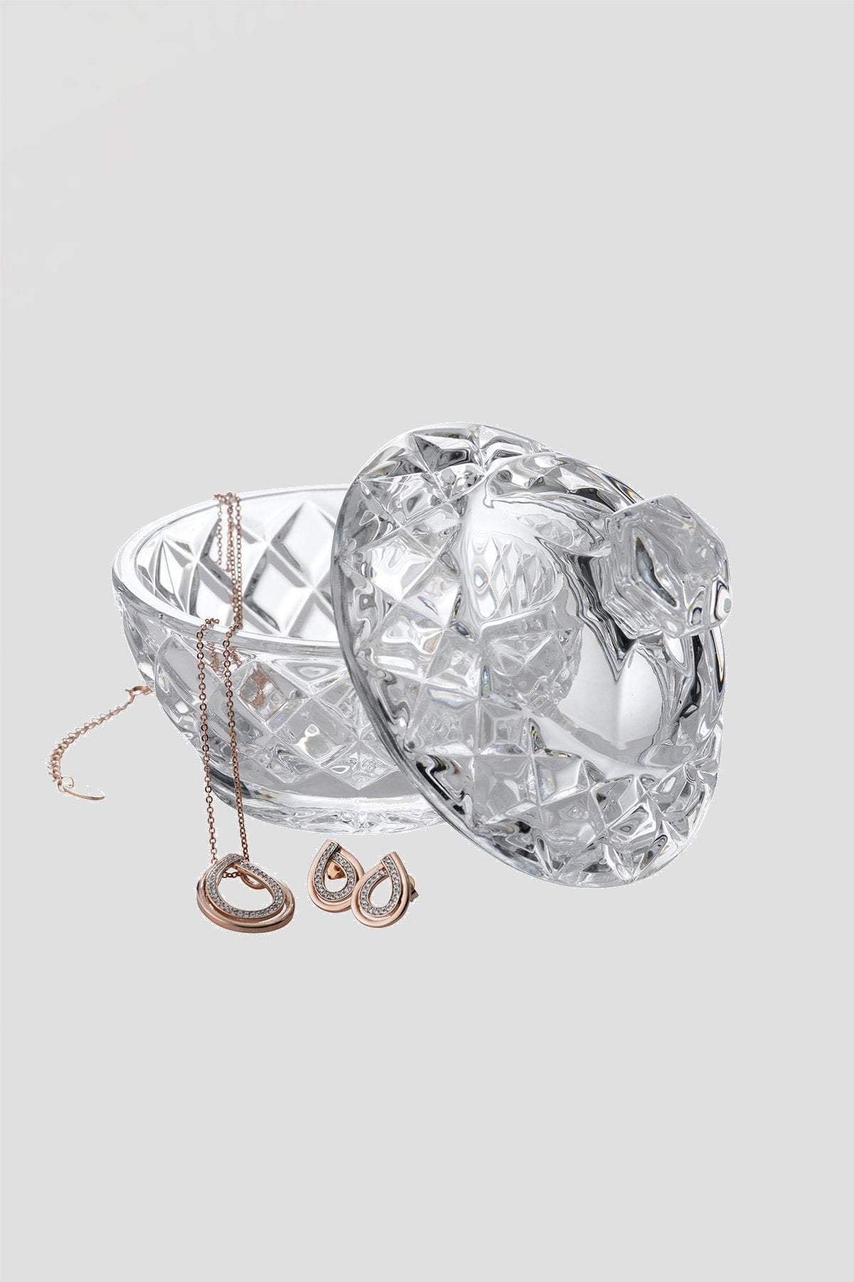 Ashford Glass Trinket Box