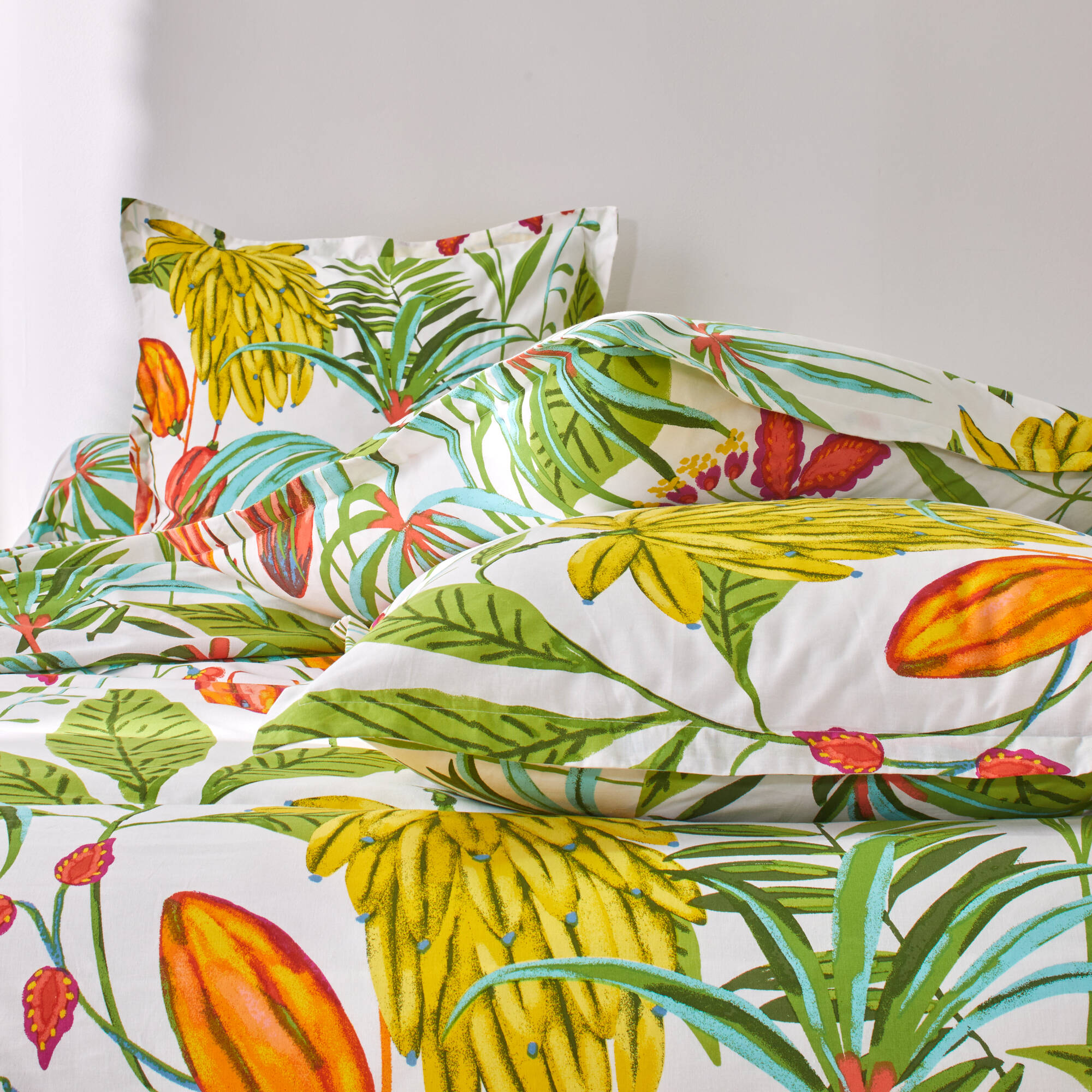 Linge de lit Bali en coton imprimé