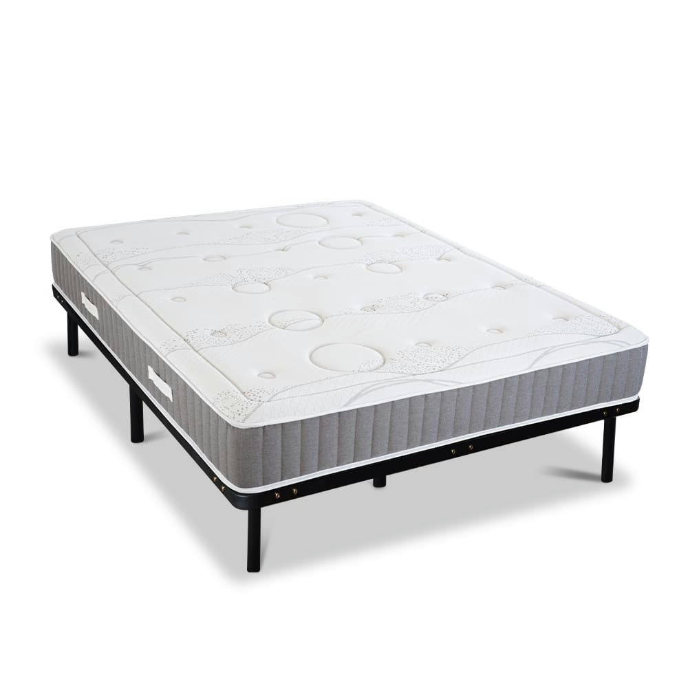 INTUITION - Ensemble  180x200  Matelas + Sommier Métal