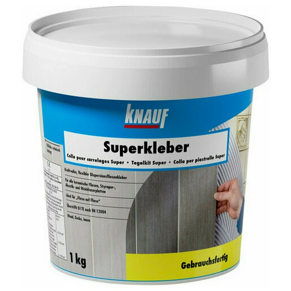 Fliesenkleber, 1 kg, grau