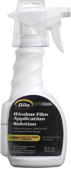 Gila Window Film Application Solution, 473-mL
