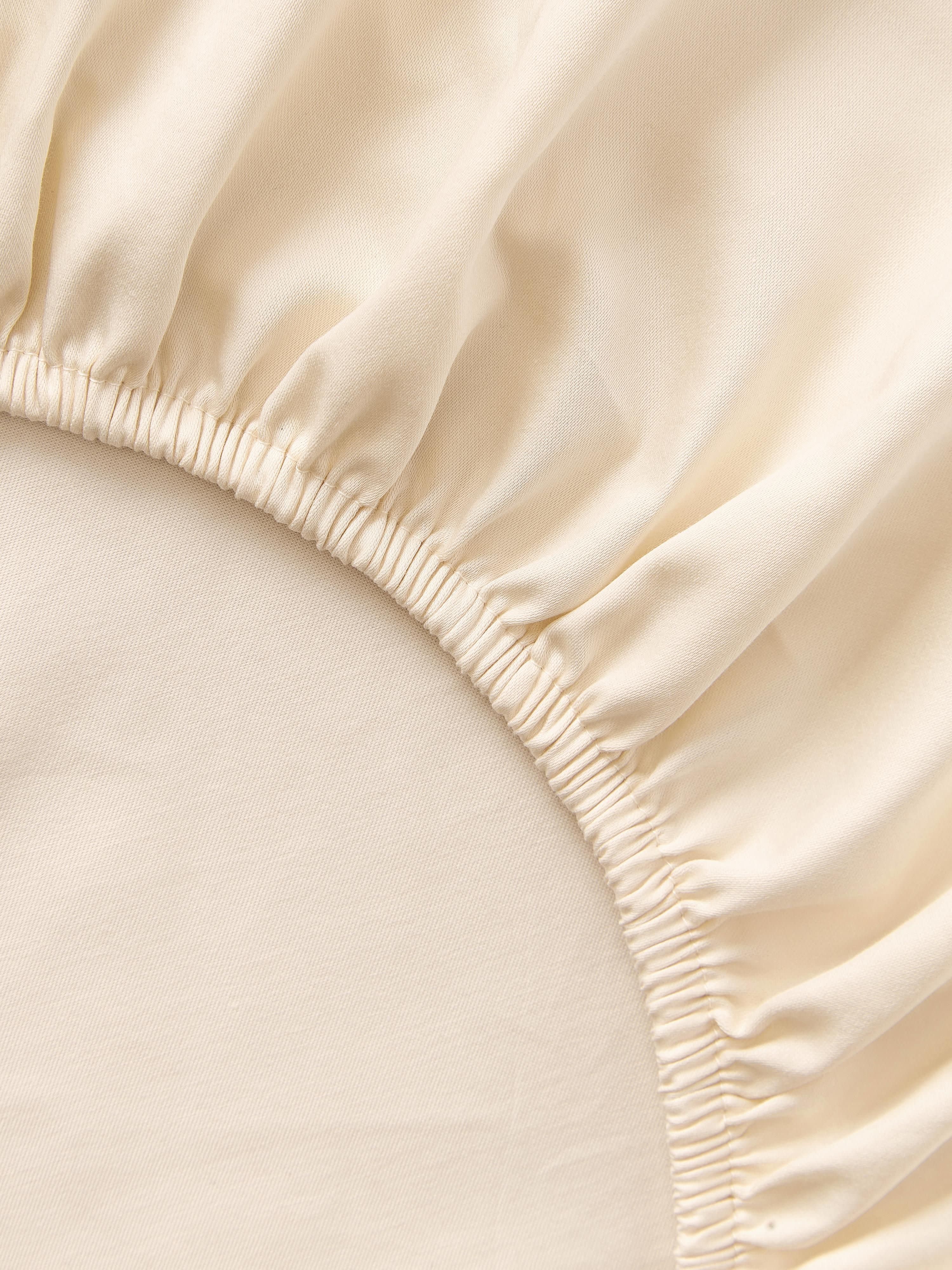 Spannbettlaken Premium, Baumwollsatin