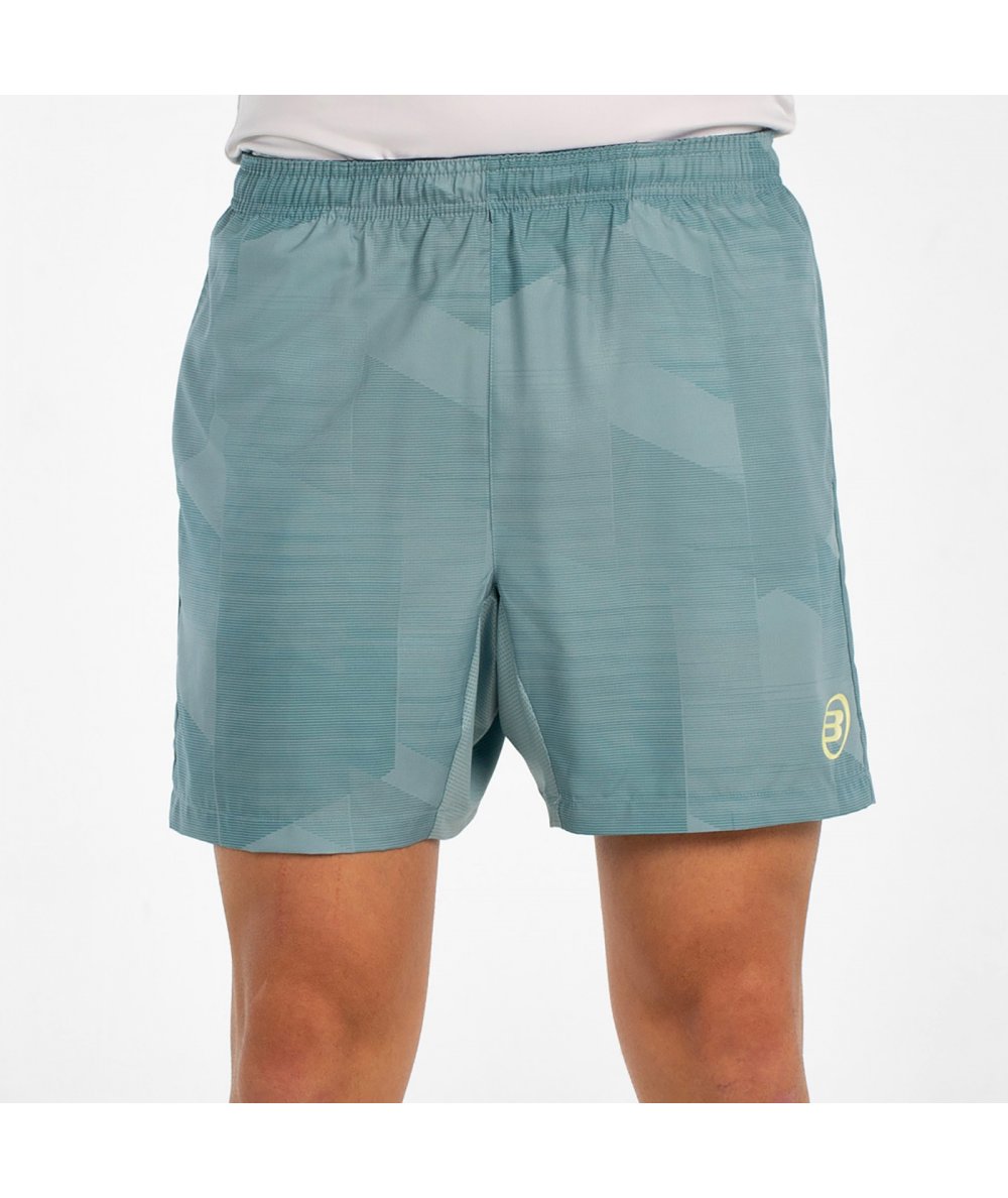 SHORT BULLPADEL LLENO VERDE AZULADO