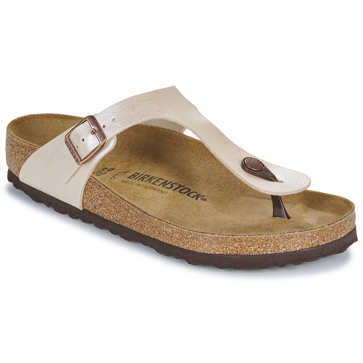 BIRKENSTOCK - Gizeh - White / Graceful / Pearl / White / Regular
