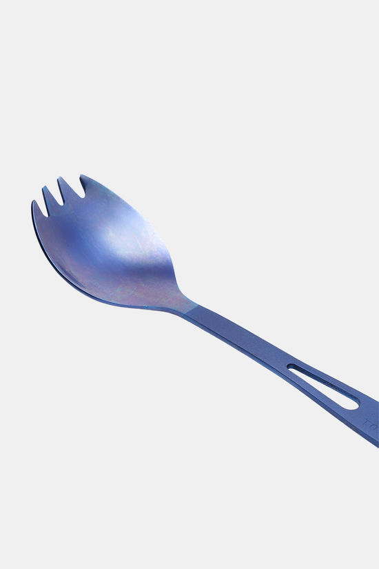 TOAKS Titanium Spork - Blue Color