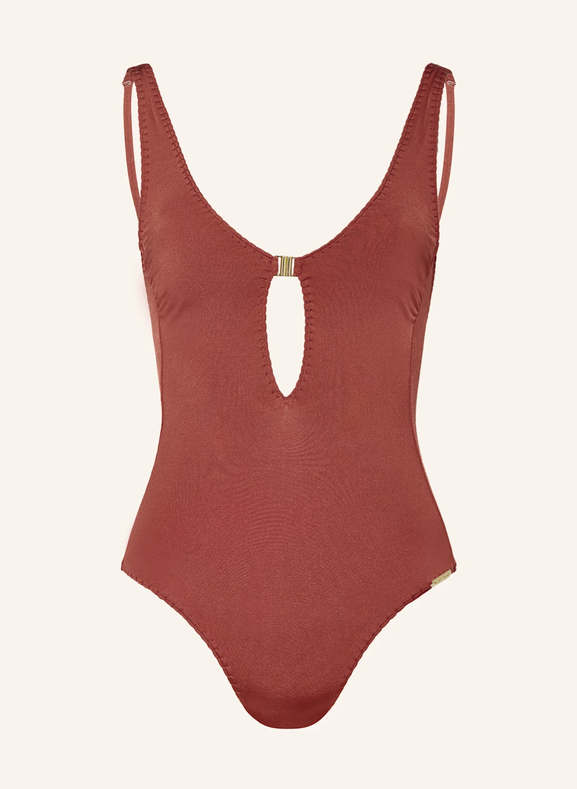 watercult Badeanzug CRAFTED ESSENTIALS mit Cut-out