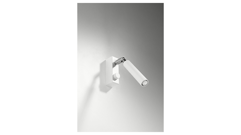 Spot Eyetech 1 stalowy biały