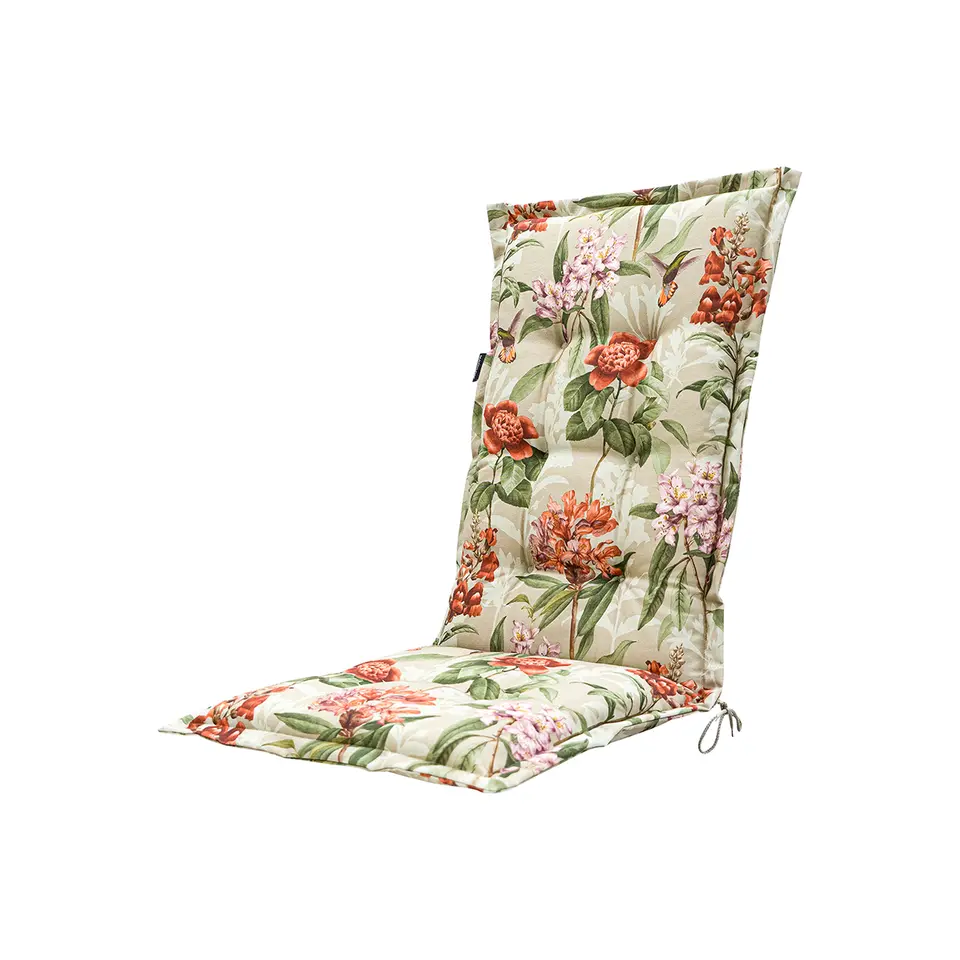 Madison - Tuinstoelkussen Hoge Rug 123x50 - Multicolor - Lua Sand - 2 Stuks