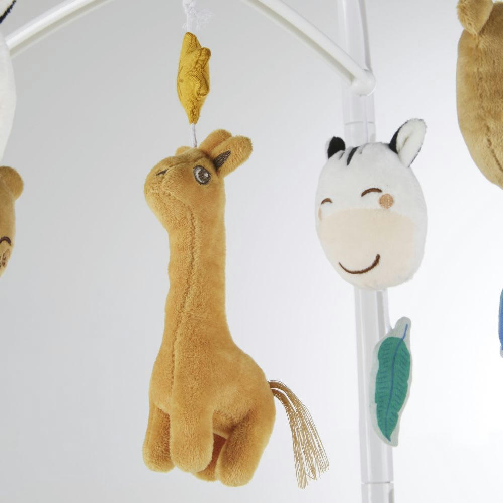 MADRID - Mobile musical bébé animaux multicolores