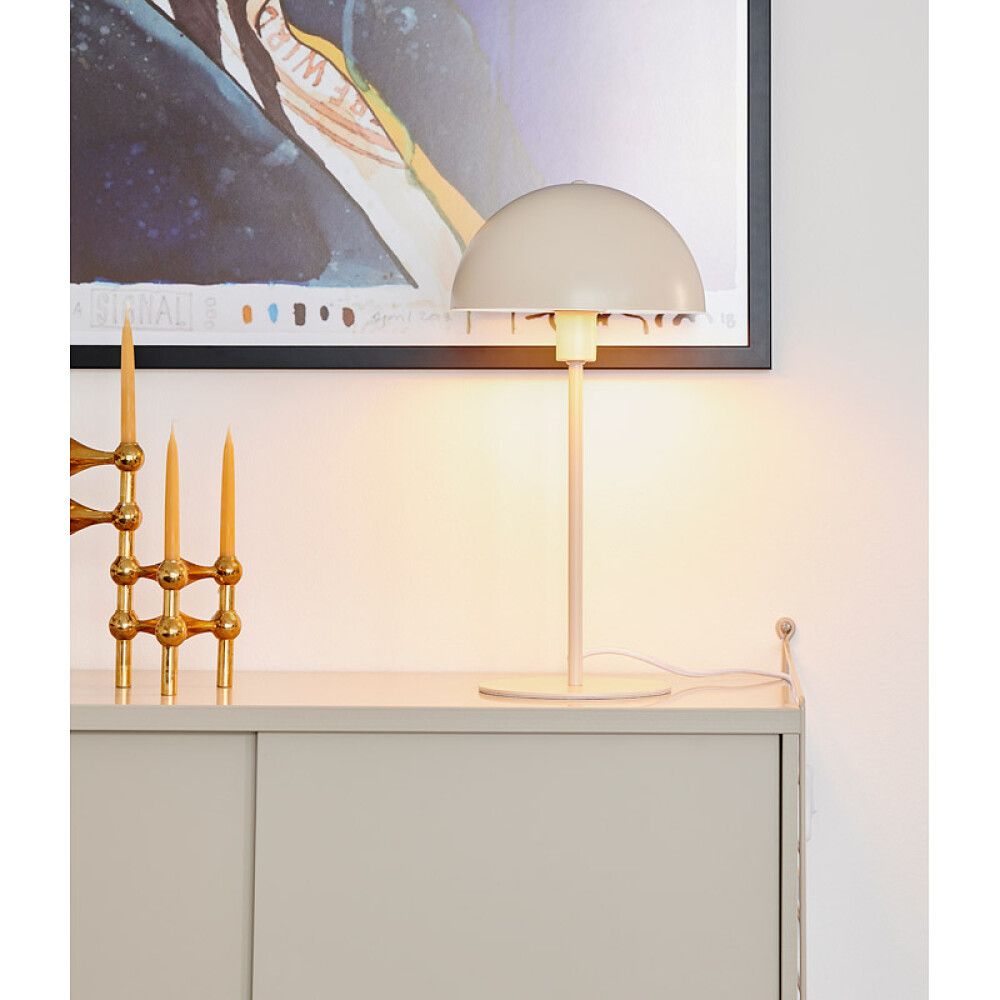 BORDLAMPE NORDLUX ELLEN Ø20CM E14 BEIGE