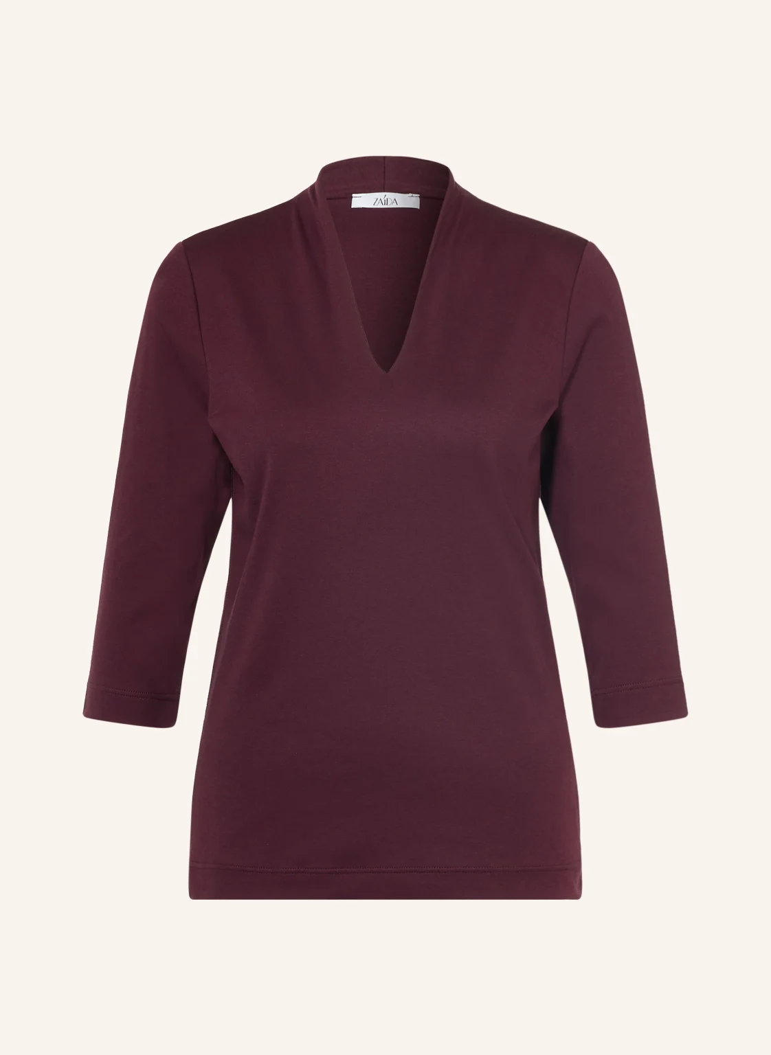ZAÍDA Shirt mit Kelchkragen