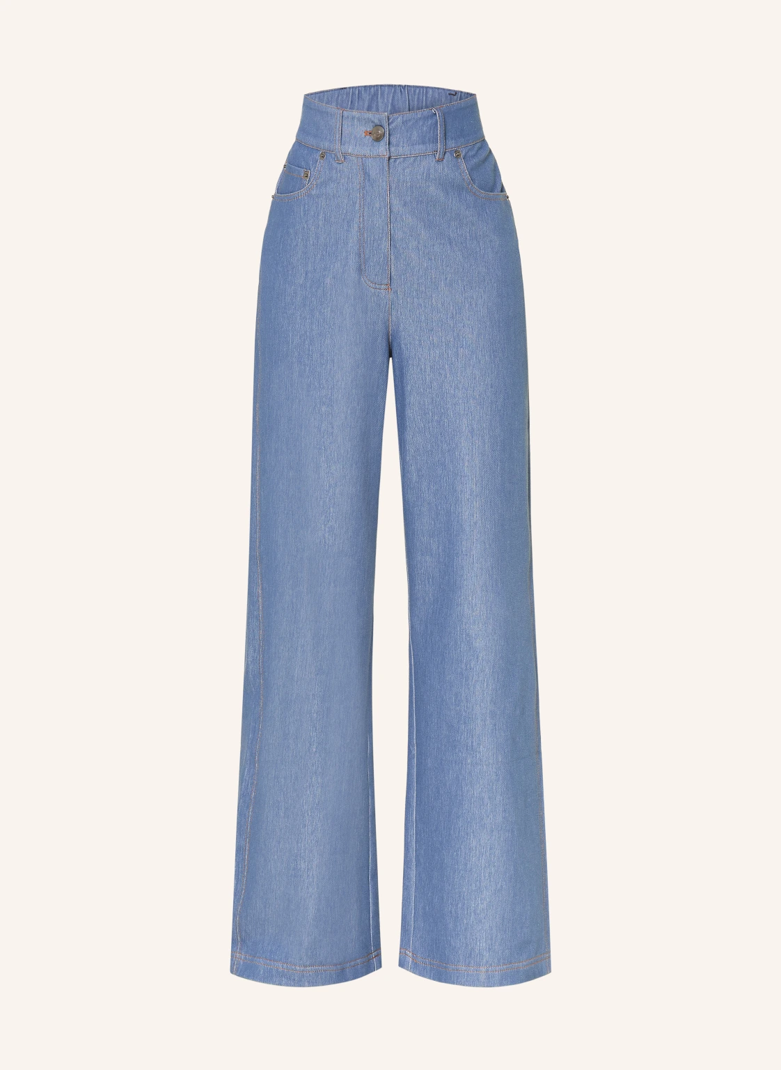 MM by Max Mara Marlenehose EMIRO in Jeansoptik