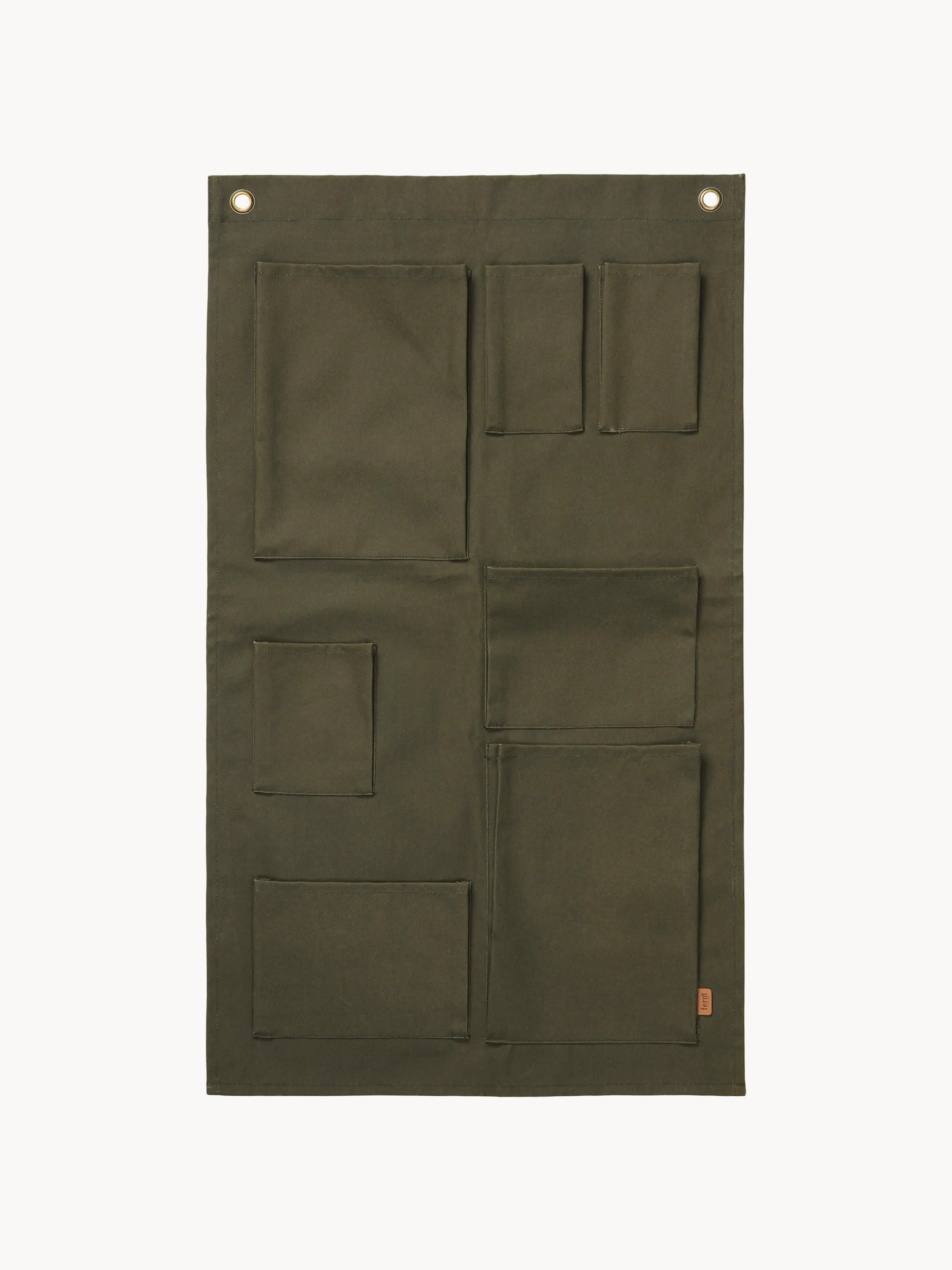 Wand-Organizer Bark aus Bio-Baumwolle