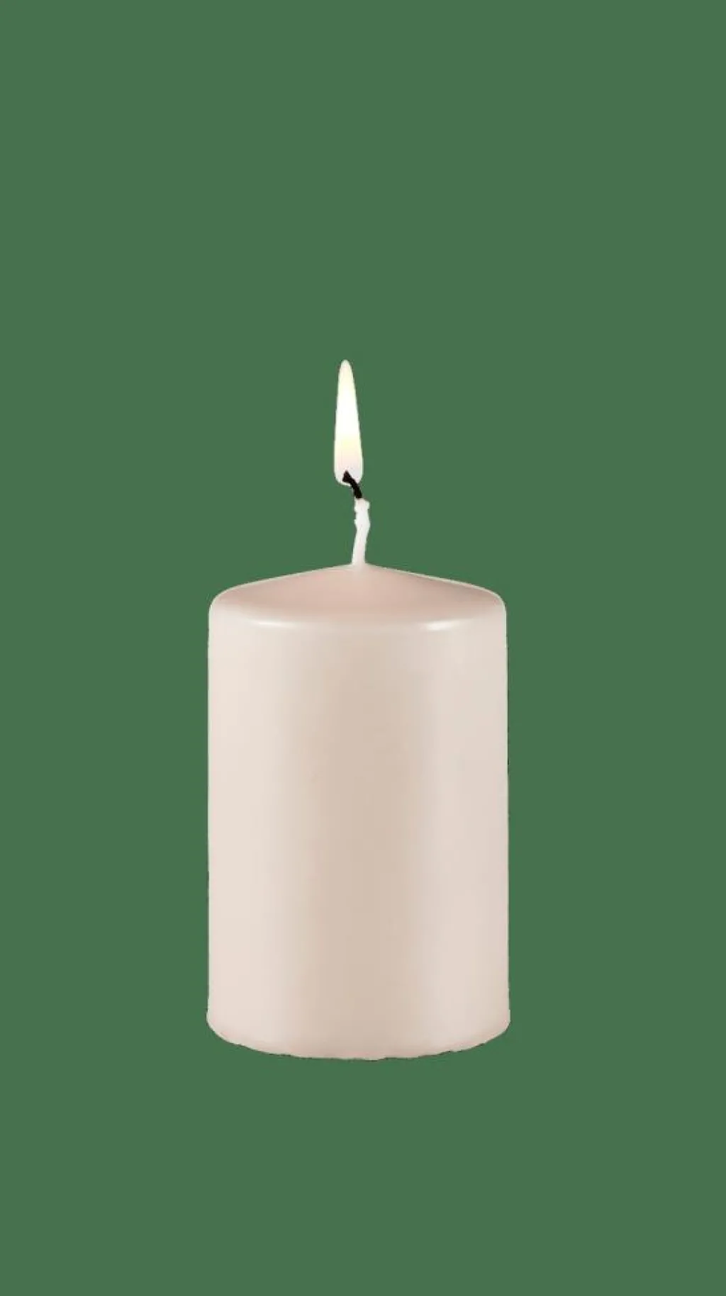 Bougies^CASA PURE Bougie Cylindrique Brun Clair
