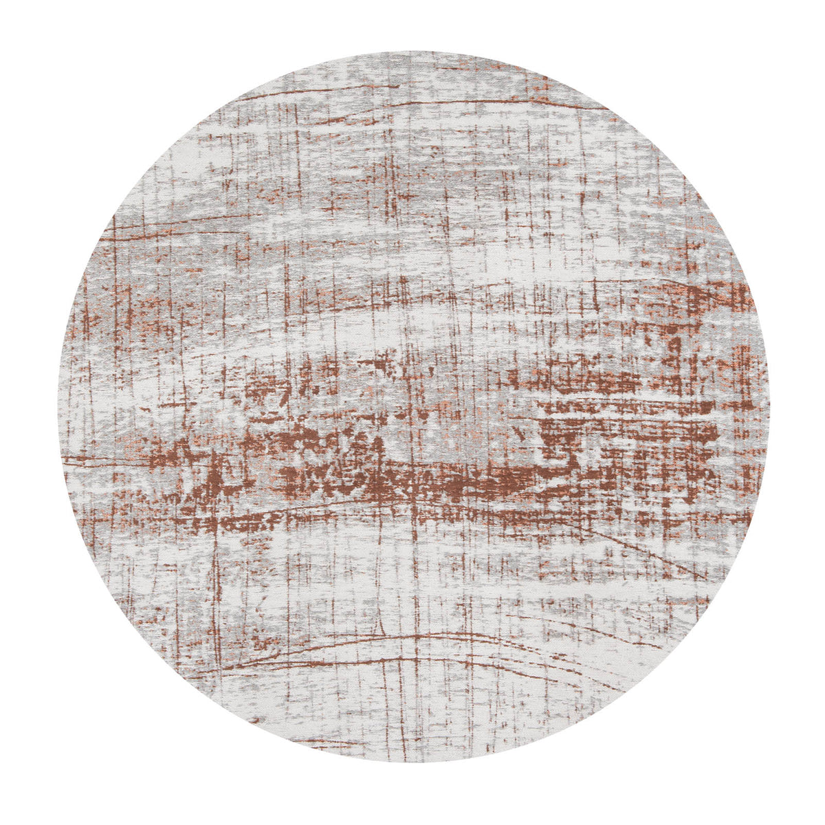 Ecorugs vloerkleed Copperfield - brown - 140x140cm