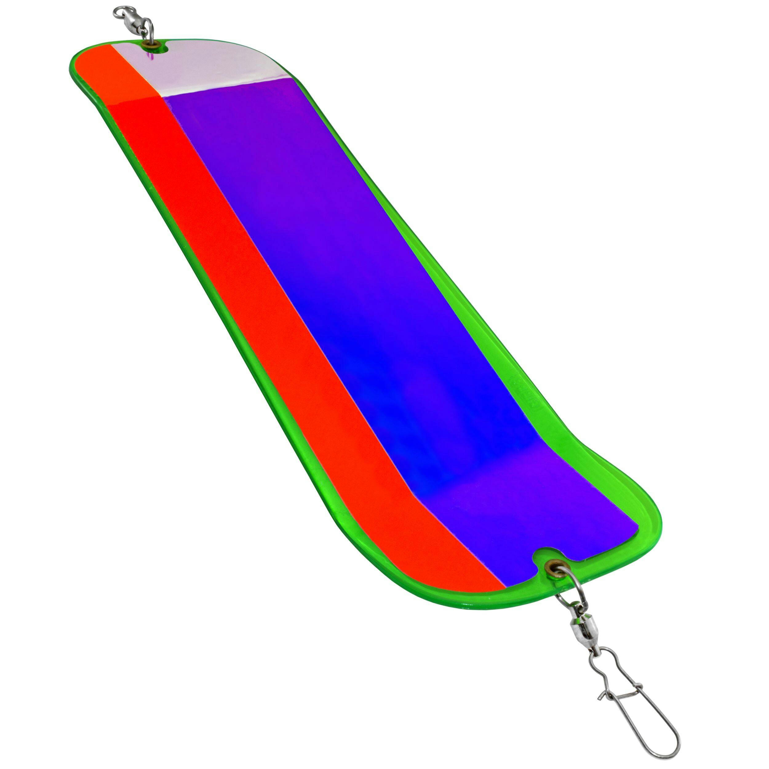 Gibbs Delta Highliner Flasher Lure, UV Green
