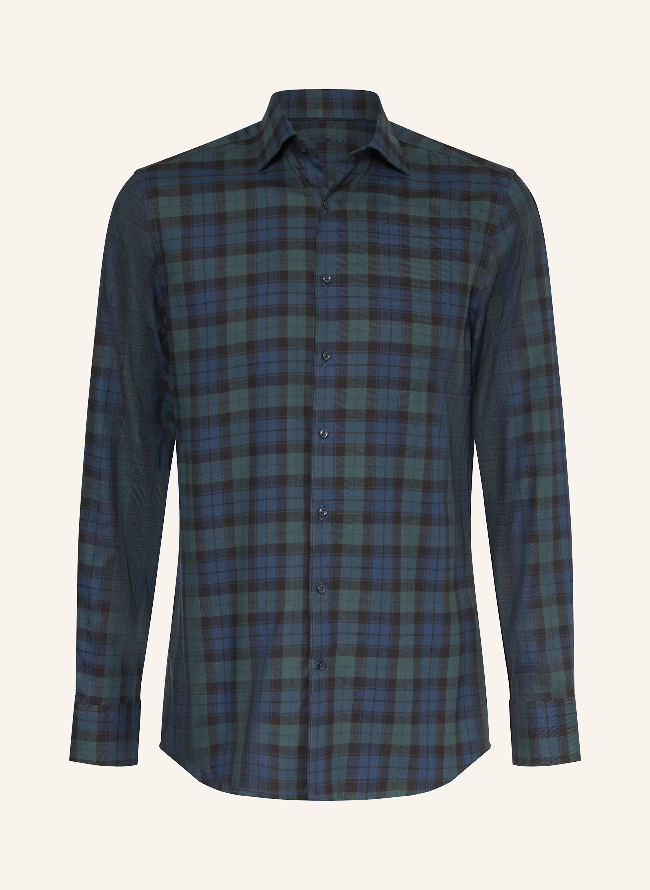 STROKESMAN'S Flanellhemd Regular Fit