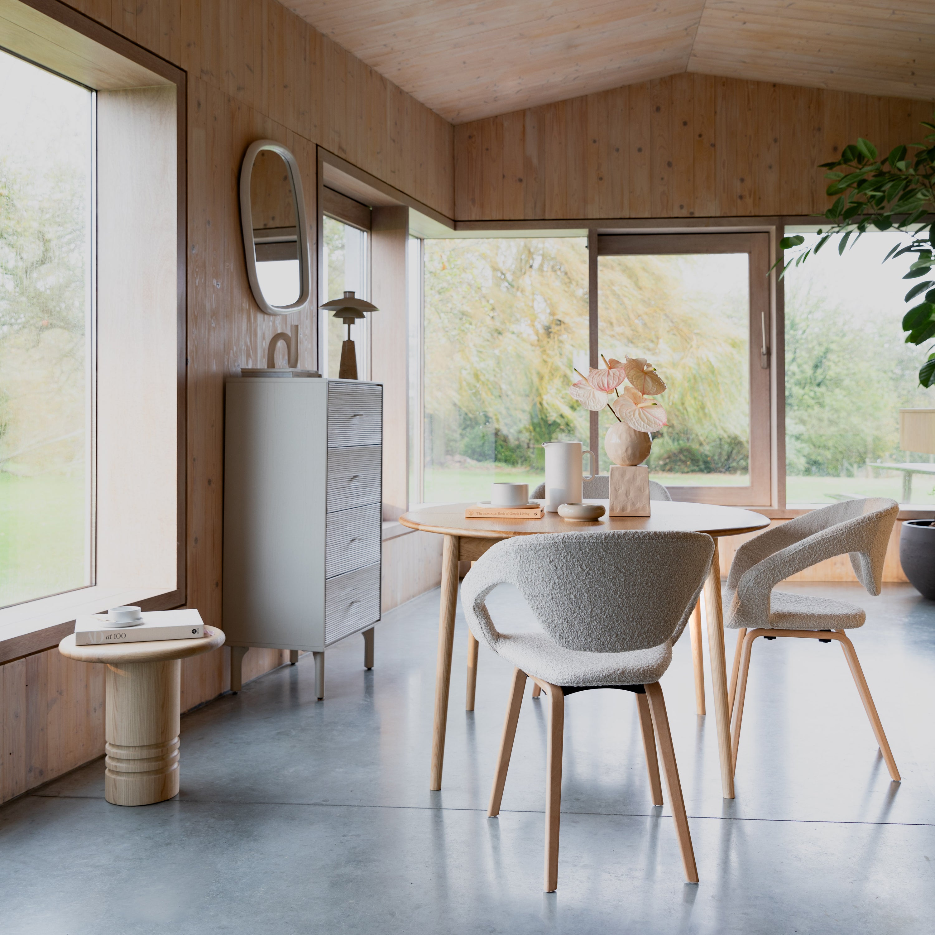 Zuiver Flexback Eetkamerstoel - Beige